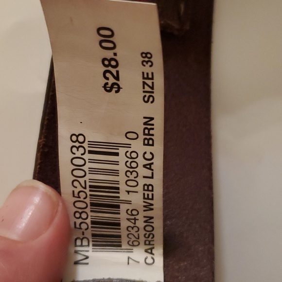 New fossil mens belt Size 38" - Picture 7 of 7